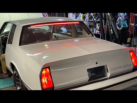 CHEAP EASY WAY TO INSTALL 2010-2015 CAMARO SEATS /ADDED 3RD BRAKE LIGHT 86 MONTE CARLO SS