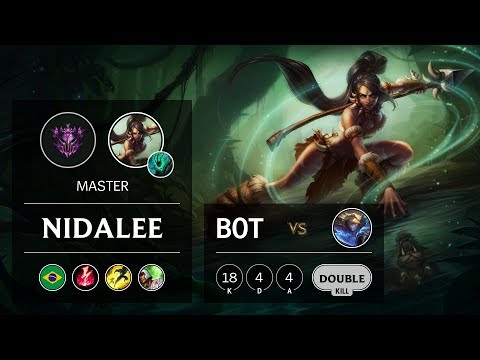 Nidalee Bot vs Ezreal - BR Master Patch 9.18
