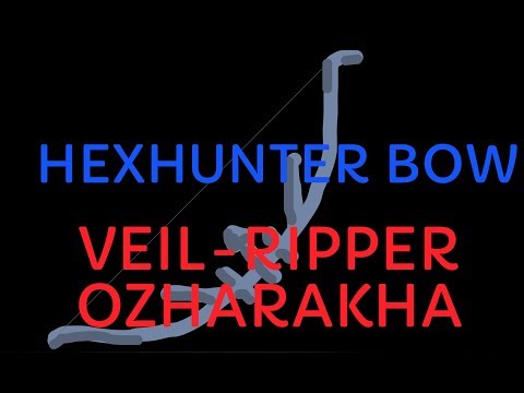 HEX HUNTER BOW ! ! ! VEIL RIPPER OZHARAKHA ! ! ! Runescape3