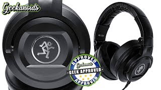 Video thumbnail for Mackie MC-250 Professional Closed-Back Studio Headphones Review by Geekanoids