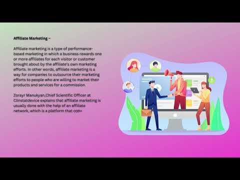 Zorayr Manukyan’s Guide To Affiliate Marketing.