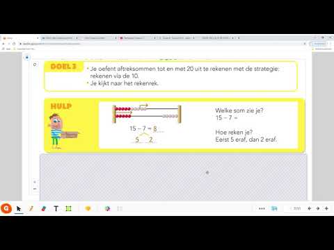 pluspunt 4 groep 4 blok 2 doel 3 minsommen tm 20 via de 10