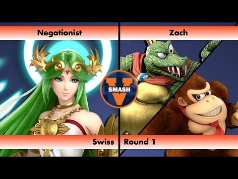 Smash @ UVA F25 #1 | Negationist (Palutena) vs Zach (DK, K. Rool) | Swiss R1