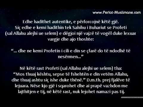 A lejohet të falemi pas imamit i cili thotë se, Profeti e ka ditur të fshehtën - Albani