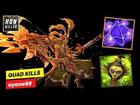 HoN Bushwack GEOMETER'S BANE with SHRUNKEN HEAD