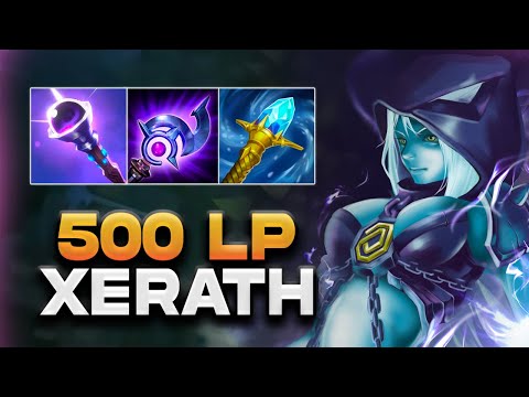 How  The Rank 1 Xerath Dominates In 500 LP (Challenger Lobby)