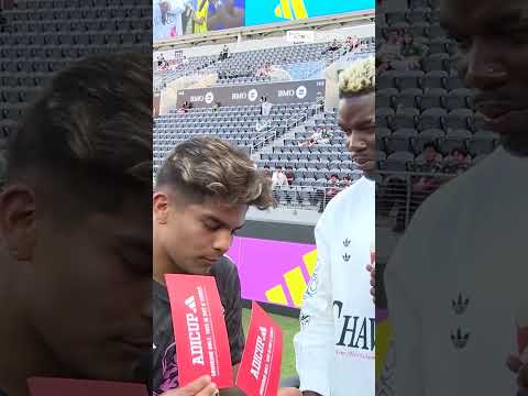 🤩🎫 Paul Pogba offre des billets de Coupe du monde à un fan à Los Angeles !