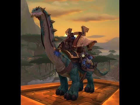 World of Warcraft - Finally earned brutosaur mount!