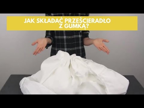 Jak składać prześcieradło z gumką? #domowetriki #diy