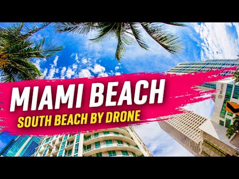 South Beach Sunrise 🌴 Miami Beach Florida [4K Drone]