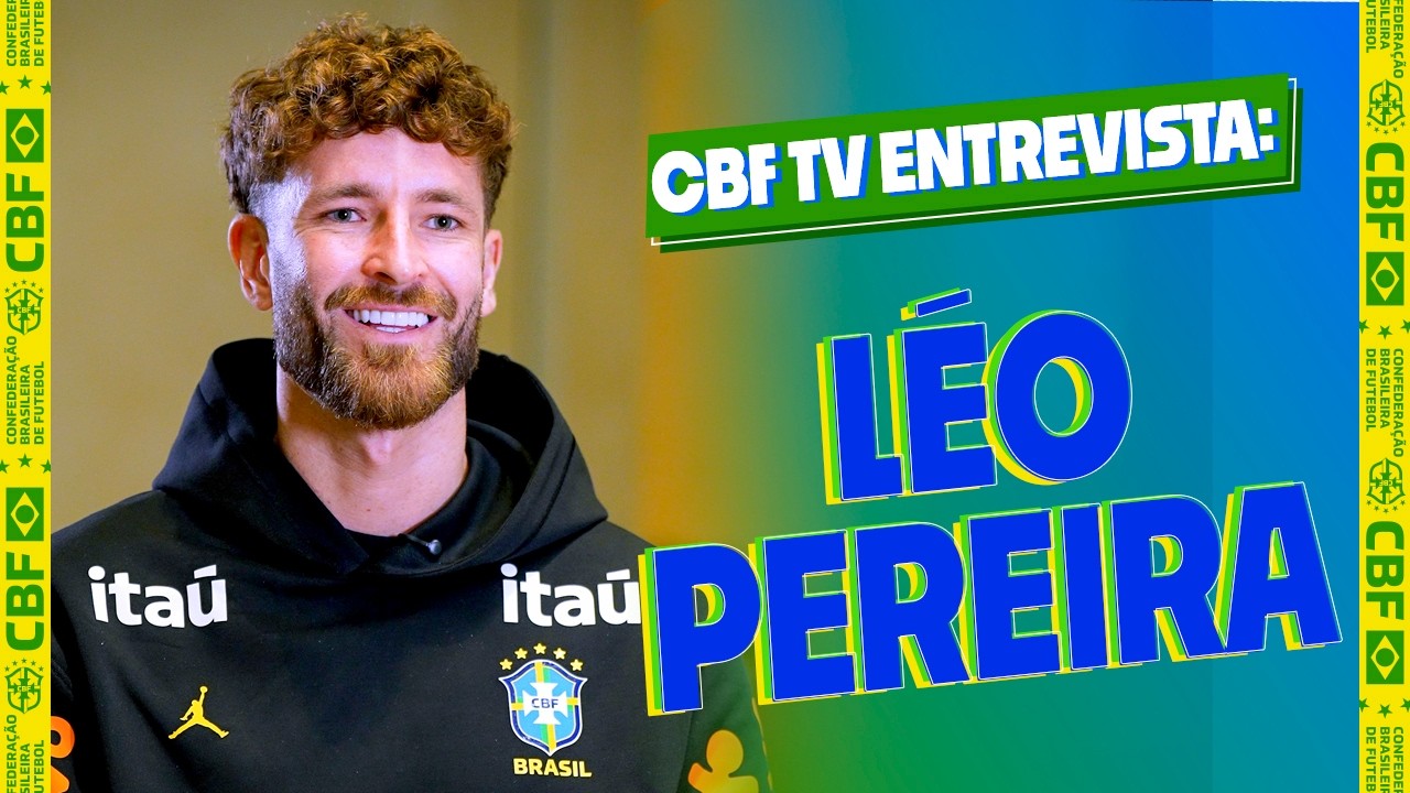 LÉO PEREIRA, SOBRE PRIMEIRA VEZ NA SELEÇÃO: “SINTO QUE ESTOU PREPARADO PARA O MOMENTO”