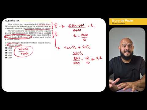 Questão 157 - Caderno Amarelo | MATEMÁTICA ENEM 2024