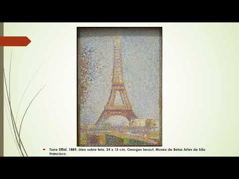 Analysis of the Eiffel Tower | Georges Seurat (1889) | Work of PAS 2 of UnB