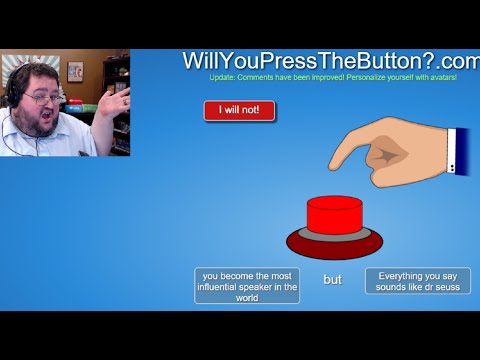Francis Plays - WILL YOU PRESS THE BUTTON?