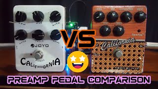 Video thumbnail for Tech21 California Character Series vs Joyo California Preamp Pedal by Guitar Learner