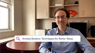 STAY STRONG – Anxiety Busters: Techniques for Better Sleep