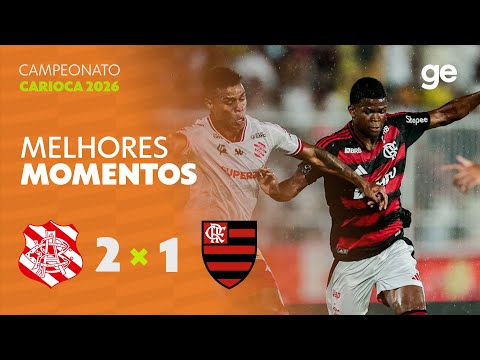 Gols e lances de Bangú x Flamengo