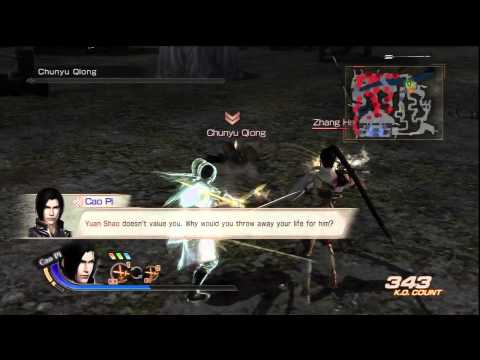 Wei Story Mode Stage 2-5 (1) Battle of Guandu - Part 2 Dynasty Warriors 7 HD