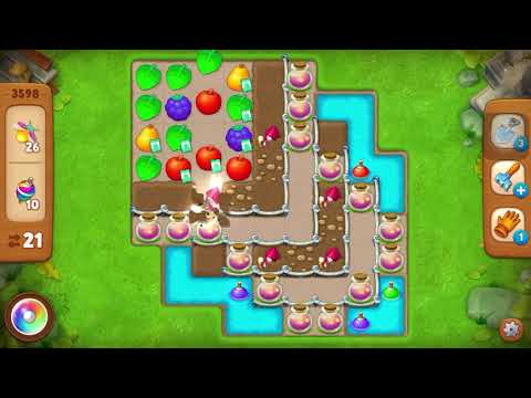 Gardenscapes Level 3598