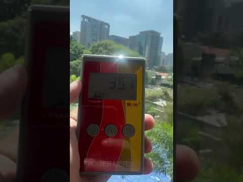 Teste de redução de calor e proteção UV da película Macaya Film