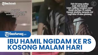 Viral Ibu Hamil Ngidam Masuk Rumah Sakit Kosong pada Malam Hari hingga Cuci Keris, Bikin Suami Heran