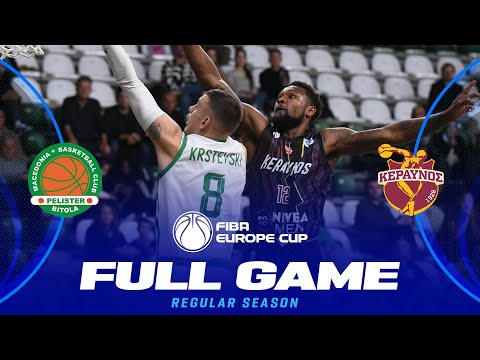 Regular Season | KK Pelister v Keravnos BC | Full Basketball Game |  FIBA Europe Cup 2025-26
