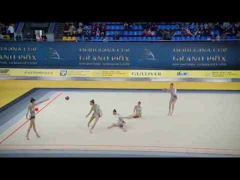 Italy 5 balls 2019 Derugina Cup final