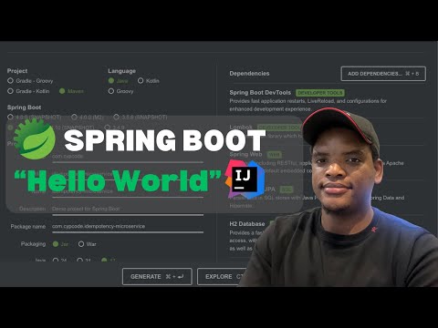 How to Create a Spring Boot "Hello World" Application in IntelliJ IDEA and Java JDK 25 [2026]