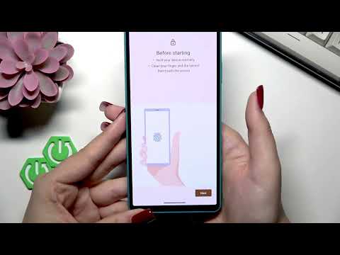 SONY Xperia 10 VII – How to Add Fingerprint