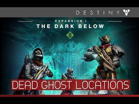 Destiny - The Dark Below - All Dead Ghosts Locations (Ghost Hunter Achievement / Trophy)