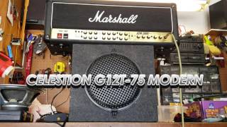 Video thumbnail for Celestion G12T-75 Comparison, NEW vs. OLD by Jonathan Campagna