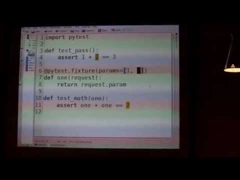 Lightning Talk: Petr Viktorin -  Some pytest plugins and fixtures