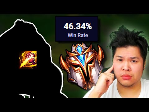 This is how Korean Junglers are making a 46% WINRATE Champion work and destroying the Korean Server