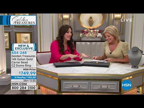 HSN | Golden Treasures Jewelry Premiere 02.20.2019 - 04 PM