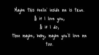 Lenka - Maybe I Love You - Lyrics HD