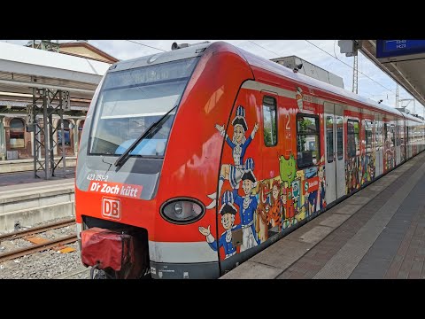 S-Bahn Köln Mitfahrt in der Br. 423 von Düren bis Köln Ehrenfeld auf der Linie S19