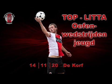 Oefenwedstrijden jeugd TOP/LITTA; zaterdag 14 november