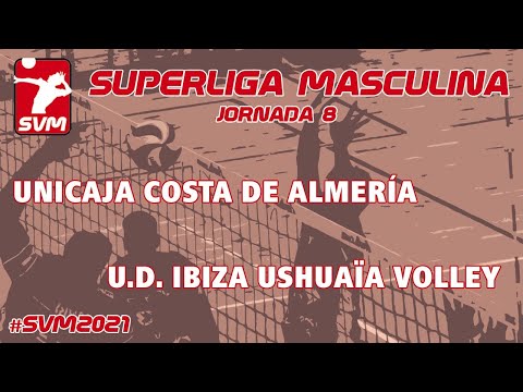 SVM 20-21 Jornada 8  Unicaja Costa de Almería – U.D. Ibiza Ushuaïa Volley