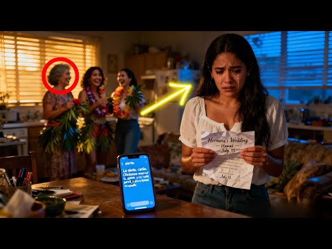 My family forgot to buy my plane tickets for my sister's wedding in Hawaii...