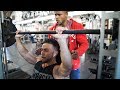 Allenamento Petto-Dorso-Spalle con Damien & Alex