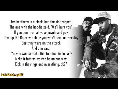 Gang Starr - Just to Get a Rep (Lyrics)