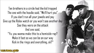 Gang Starr - Just to Get a Rep (Lyrics)