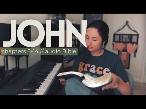 THE GOSPEL OF JOHN // chapters 8-14 | audio Bible