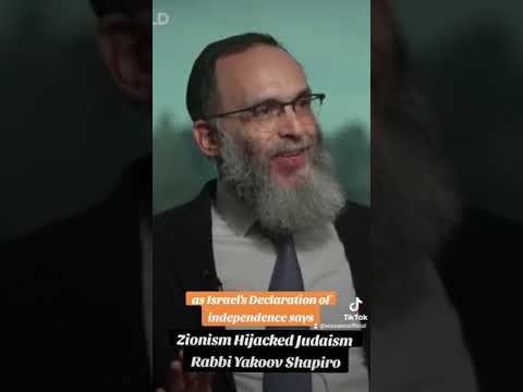 Zionism hijacked Judaismby Rabbi Shapiro