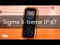 Обзор телефона для настоящих экстремалов - Sigma X-treme IP 67 Dual Sim 