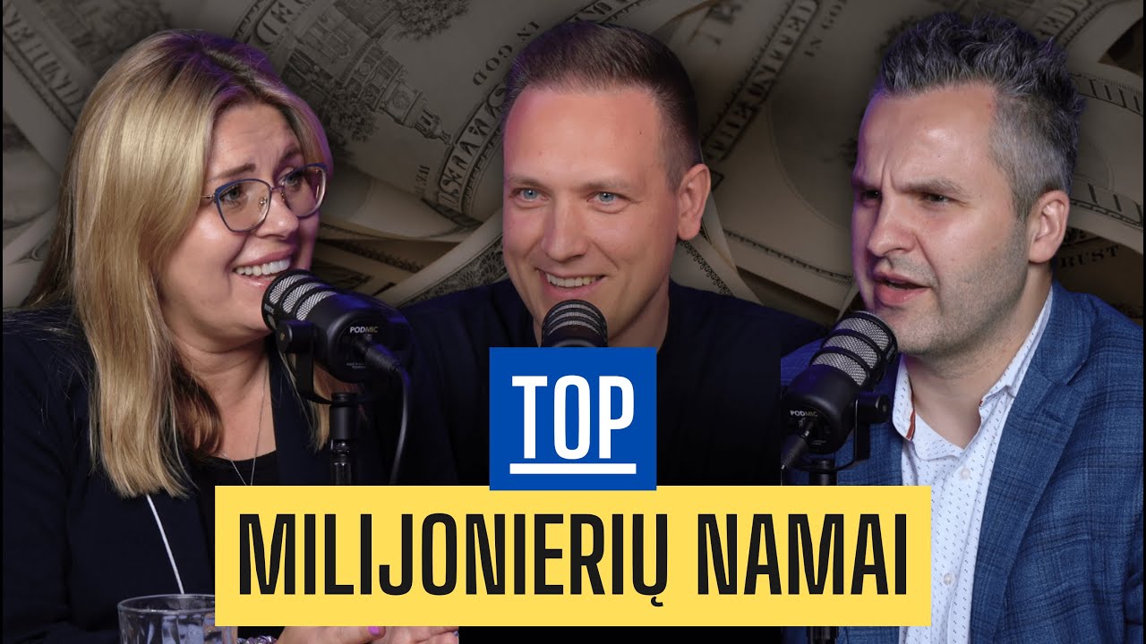 TOP MILIJONIERIŲ NAMAI LIETUVOJE: kaip atrodo milijonierių kasdienybė?