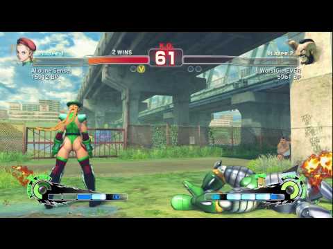 Alioune (Cammy) vs WorstGiefEVER (Zangief) 1/2