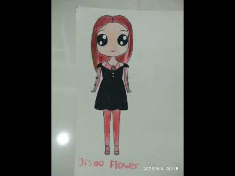 Drawing Jisoo Flower