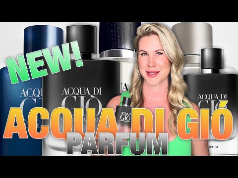 NEW Acqua Di Gió Parfum from Giorgio Armani - rating and first impression!