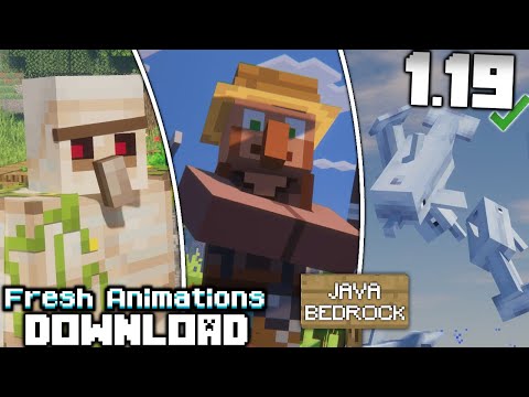 Fresh Animations 1.19/1.19.4 Texture Pack (Minecraft PE & Java)